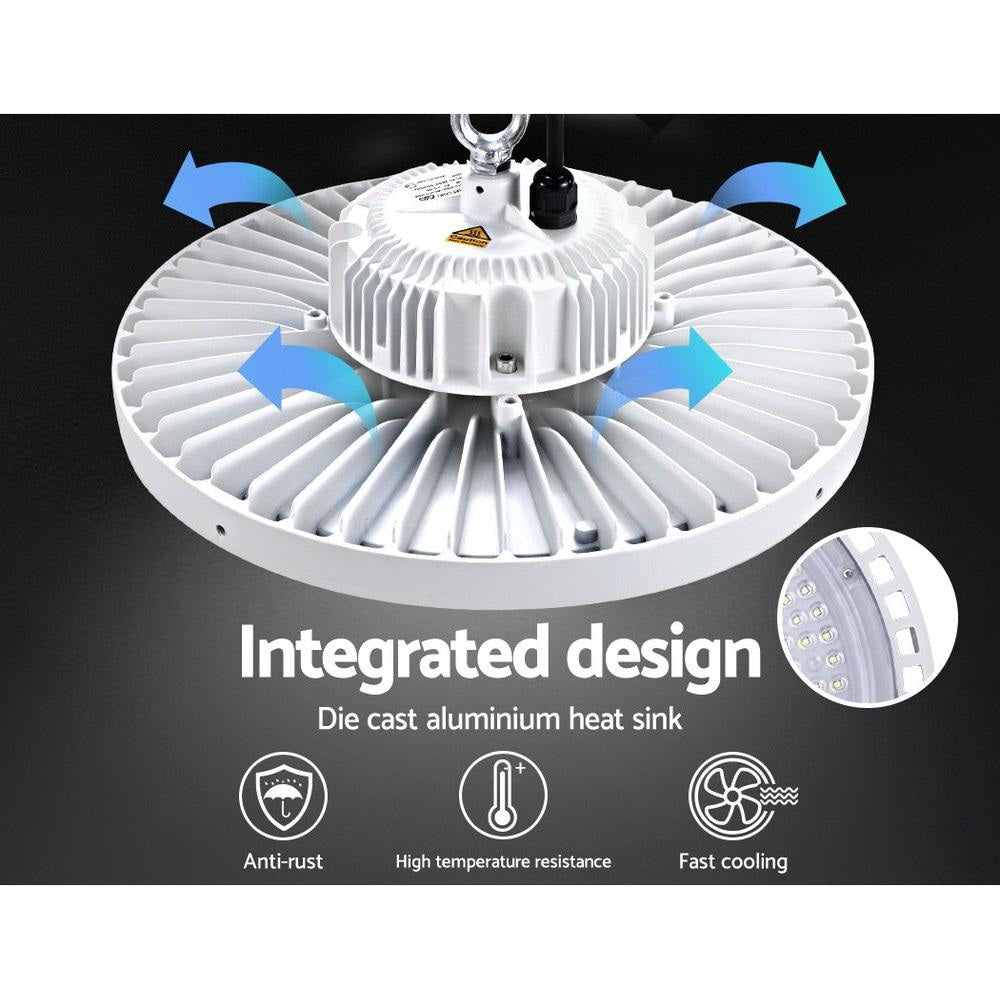 LED High Bay Lights Light 200W Industrial Workshop Warehouse Gym WH Ceiling Fast shipping On sale