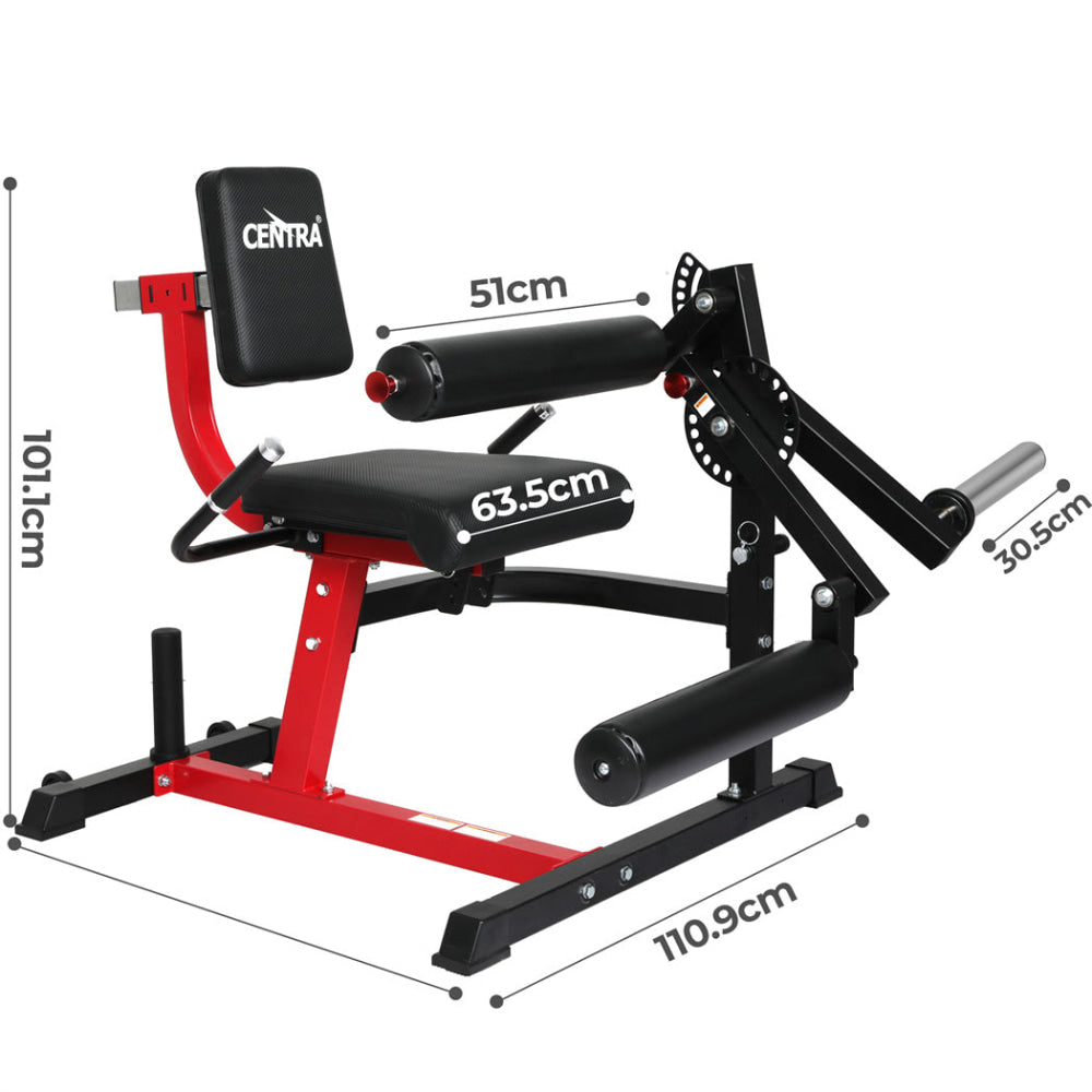 Momentous Living - Leg Extension & Curl Machine | Plate Loaded ...