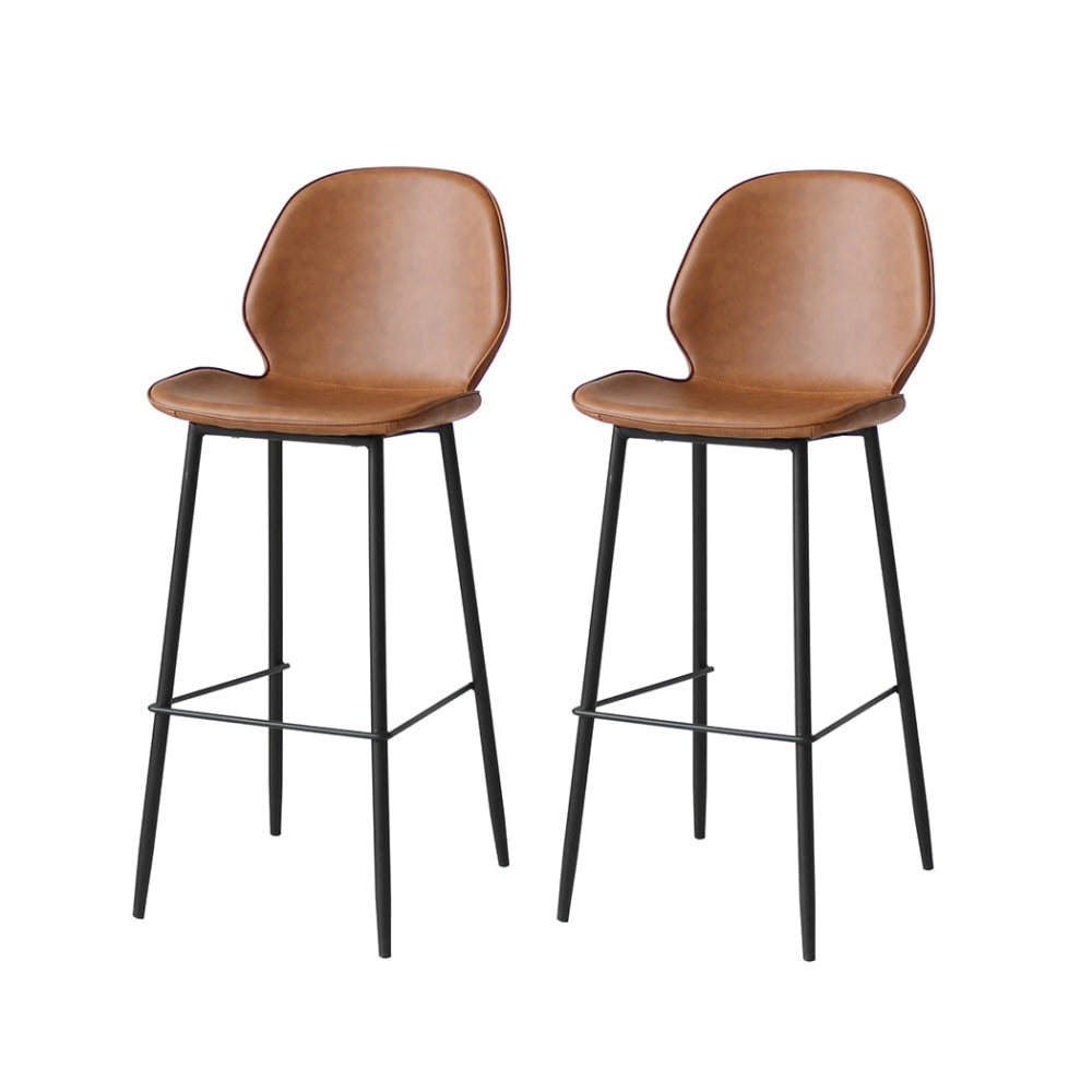Levede 2x Bar Stool Barstools Counter Chair PU Padded Kitchen Pub Restaurant Fast shipping On sale