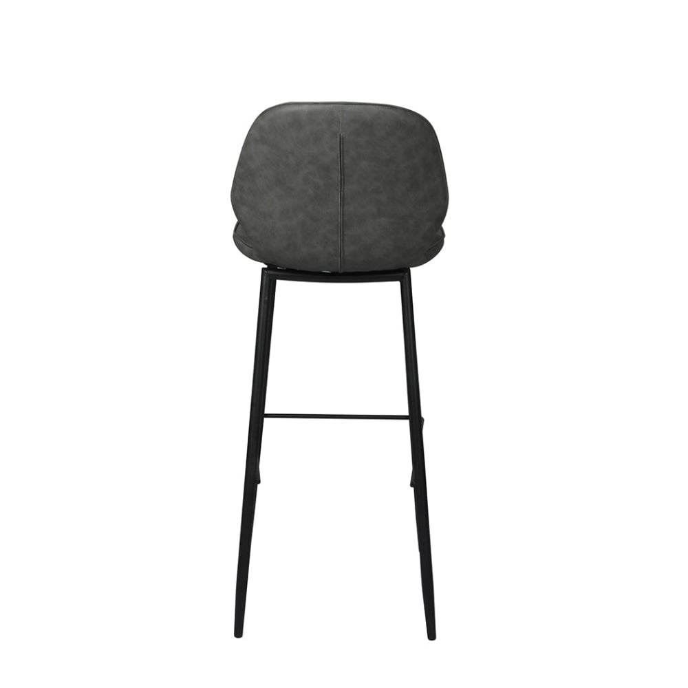 Levede 2x Bar Stool Counter Chair PU Leather Kitchen Pub Restaurant Padded Seat Fast shipping On sale