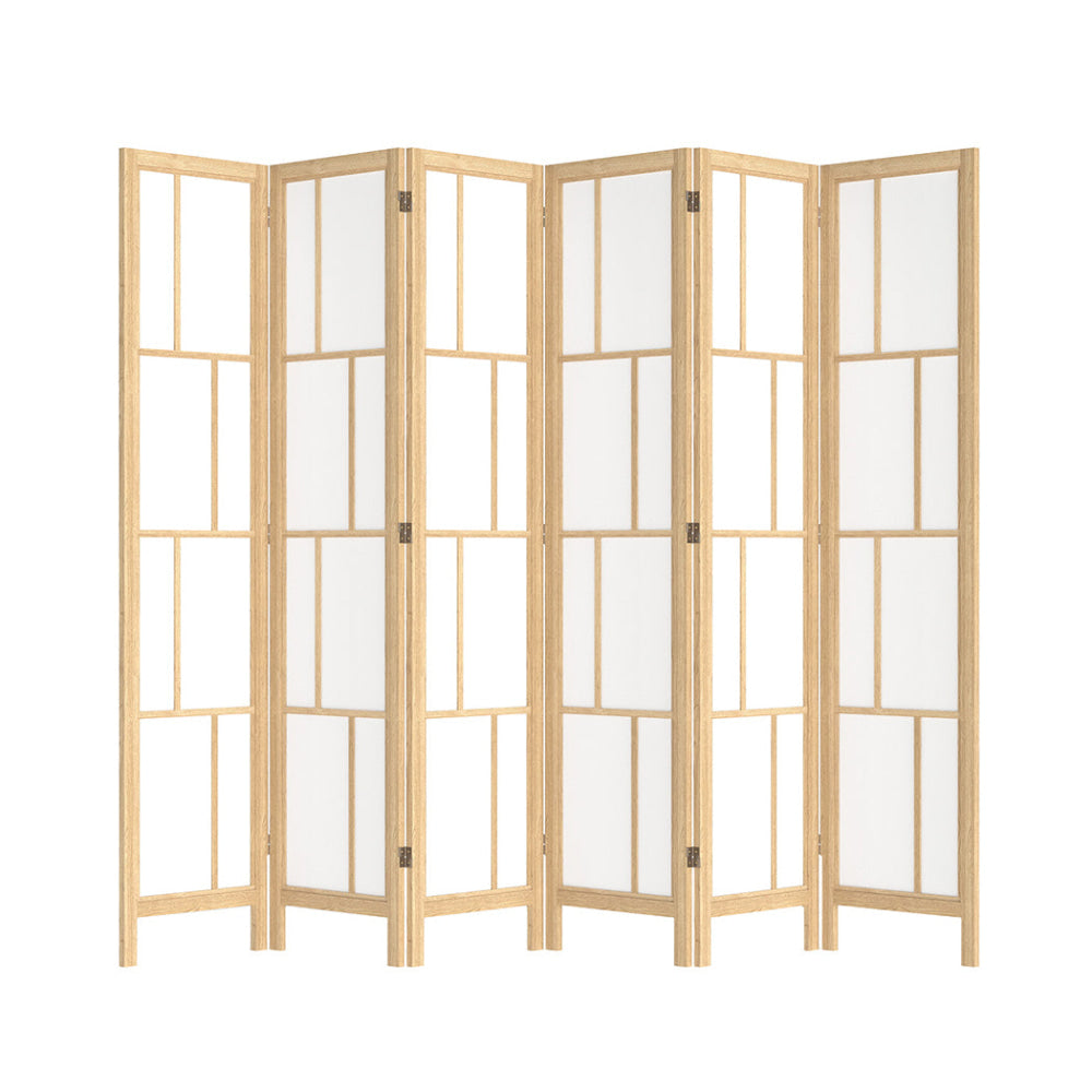 Levede 6 Panel Room Divider 170cm Freestanding Screen Fast shipping On sale