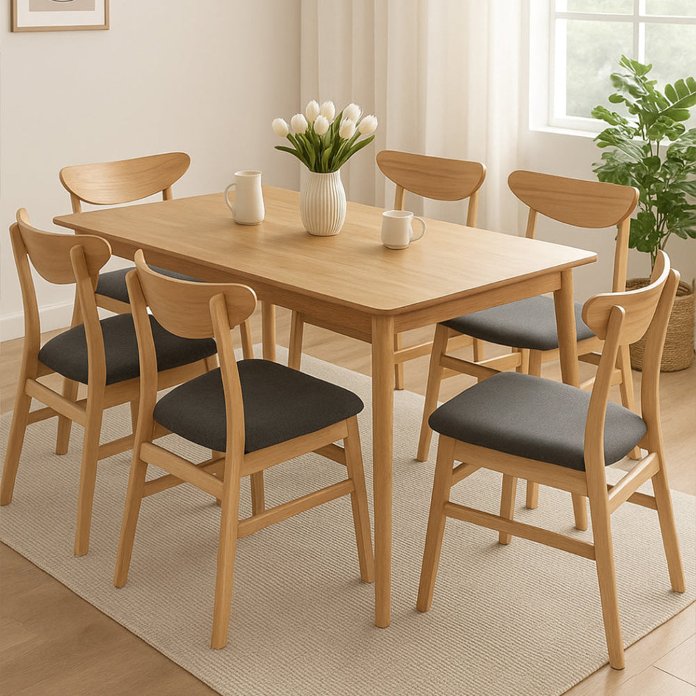 Levede 6xDining Chairs Kitchen Chair Nature Dining Fast shipping On sale