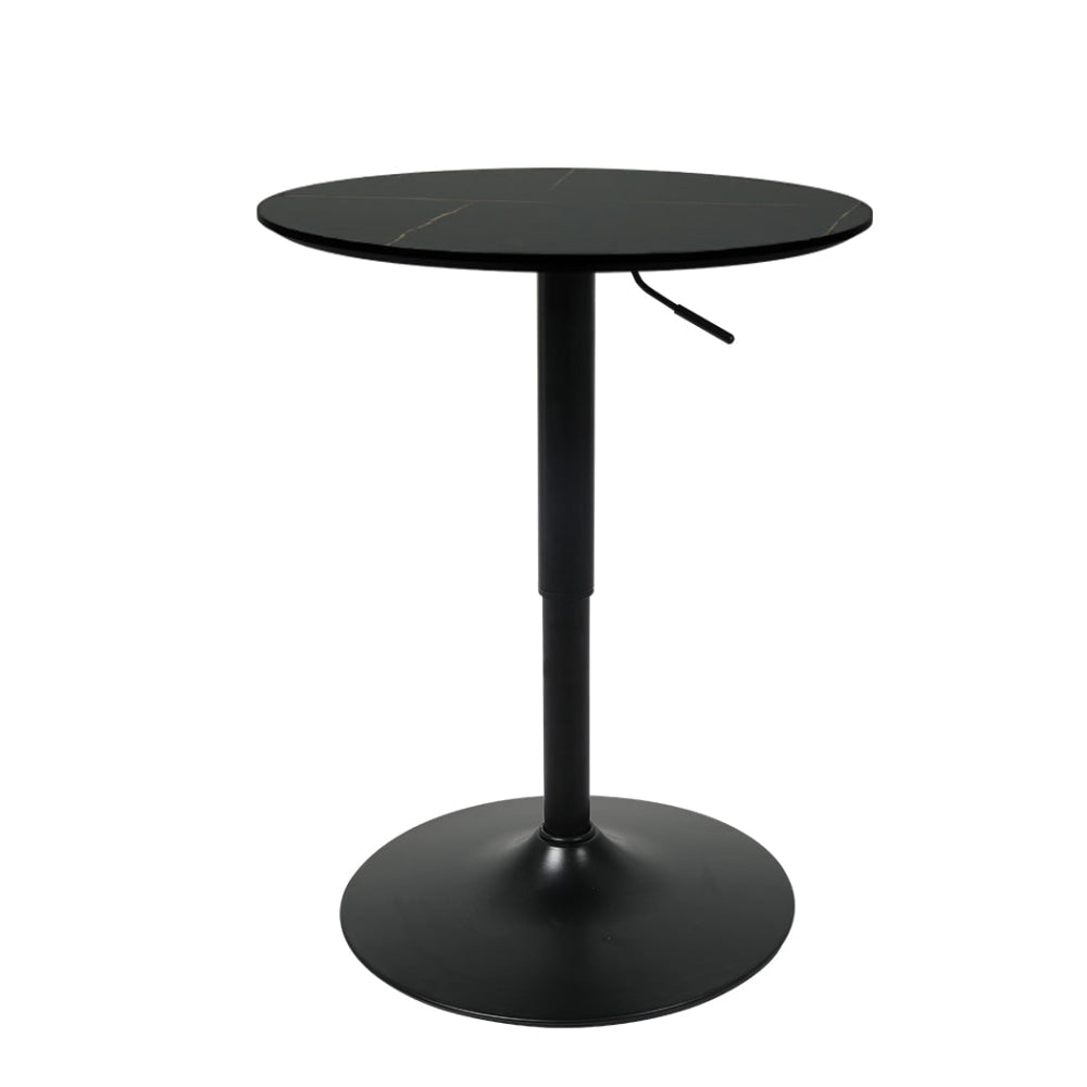 Levede Bar Table Swivel Gas Lift Counter Dining Furniture Cafe Outdoor Black Fast shipping On sale