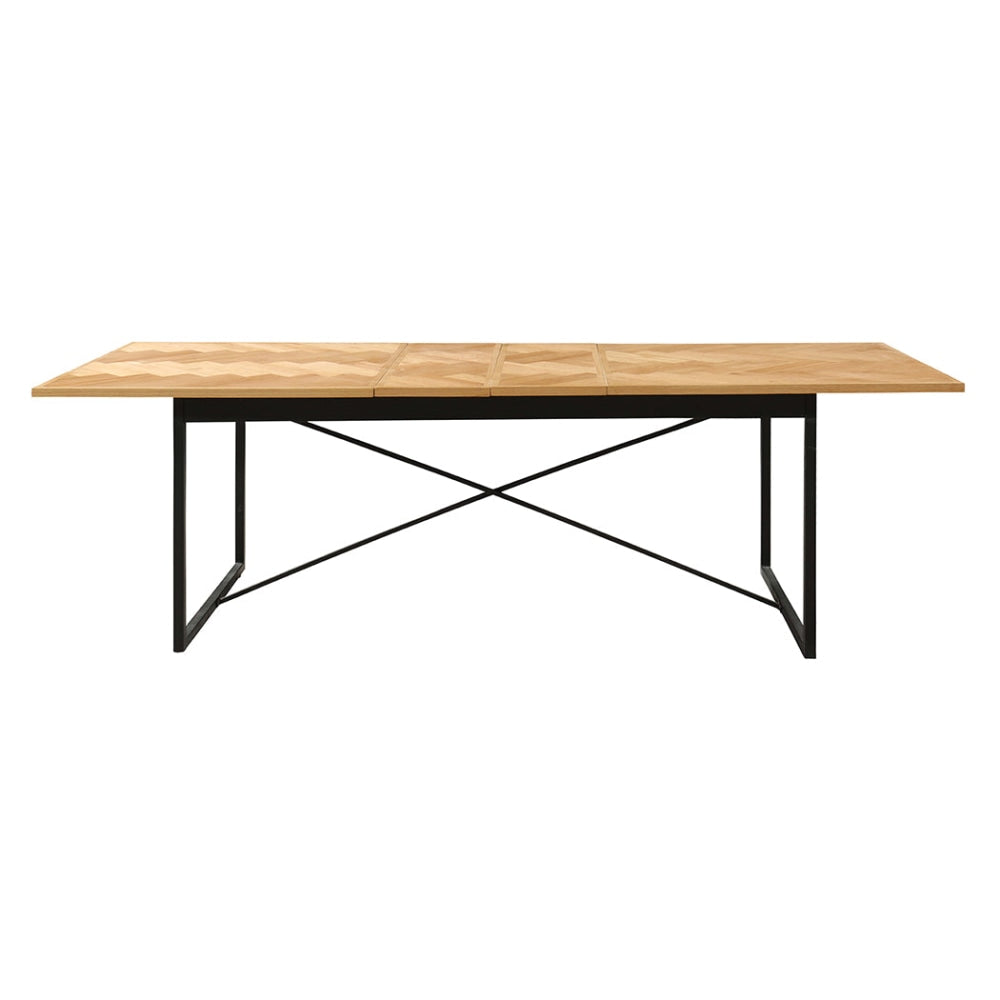 Levede Dining Table 1.8-2.4M Extendable Wooden Rectangle Kitchen Coffee Tables Fast shipping On sale