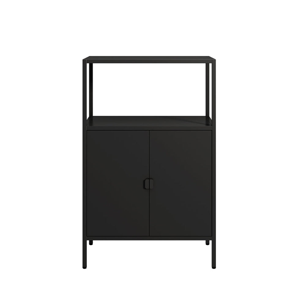 Levede Filing Cabinet Storage Office Cabinets 4 Tier Metal Home Shelves Black Fast shipping On sale