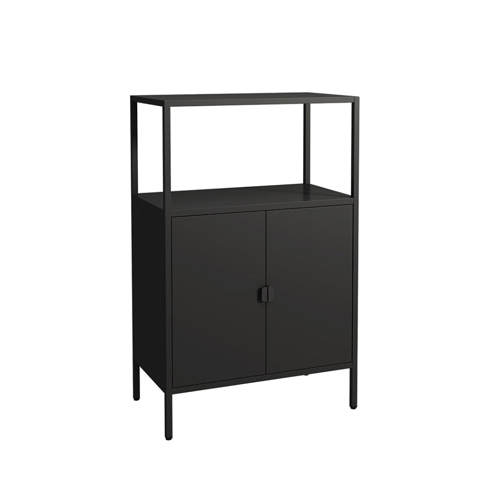 Levede Filing Cabinet Storage Office Cabinets 4 Tier Metal Home Shelves Black Fast shipping On sale