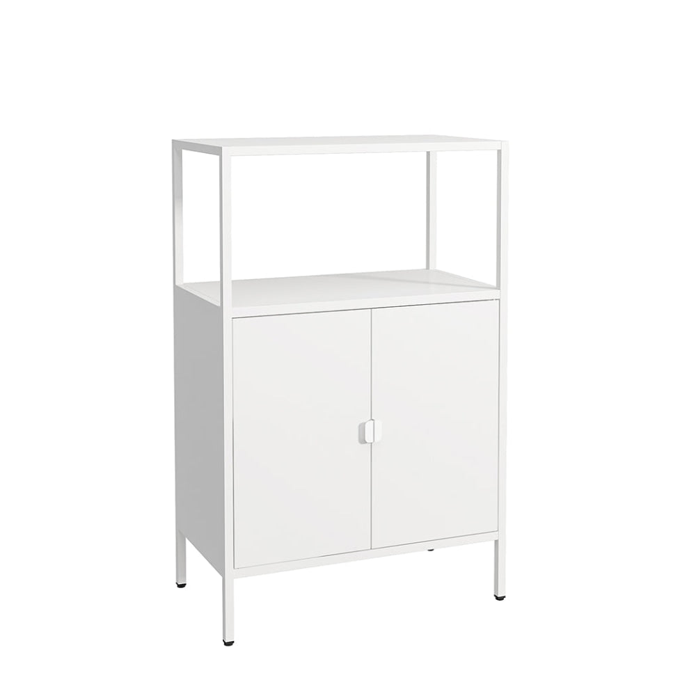 Levede Filing Cabinet Storage Office Cabinets 4 Tier Metal Home Shelves White Fast shipping On sale