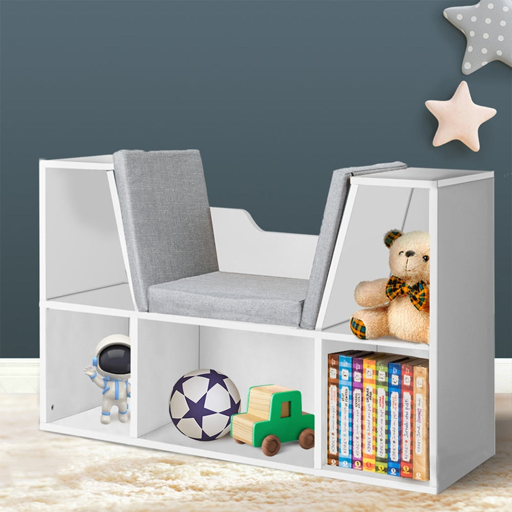 Levede Kids Bookcase Toys Box Shelf Storage Cabinet Container Children Organiser Furniture Fast shipping On sale