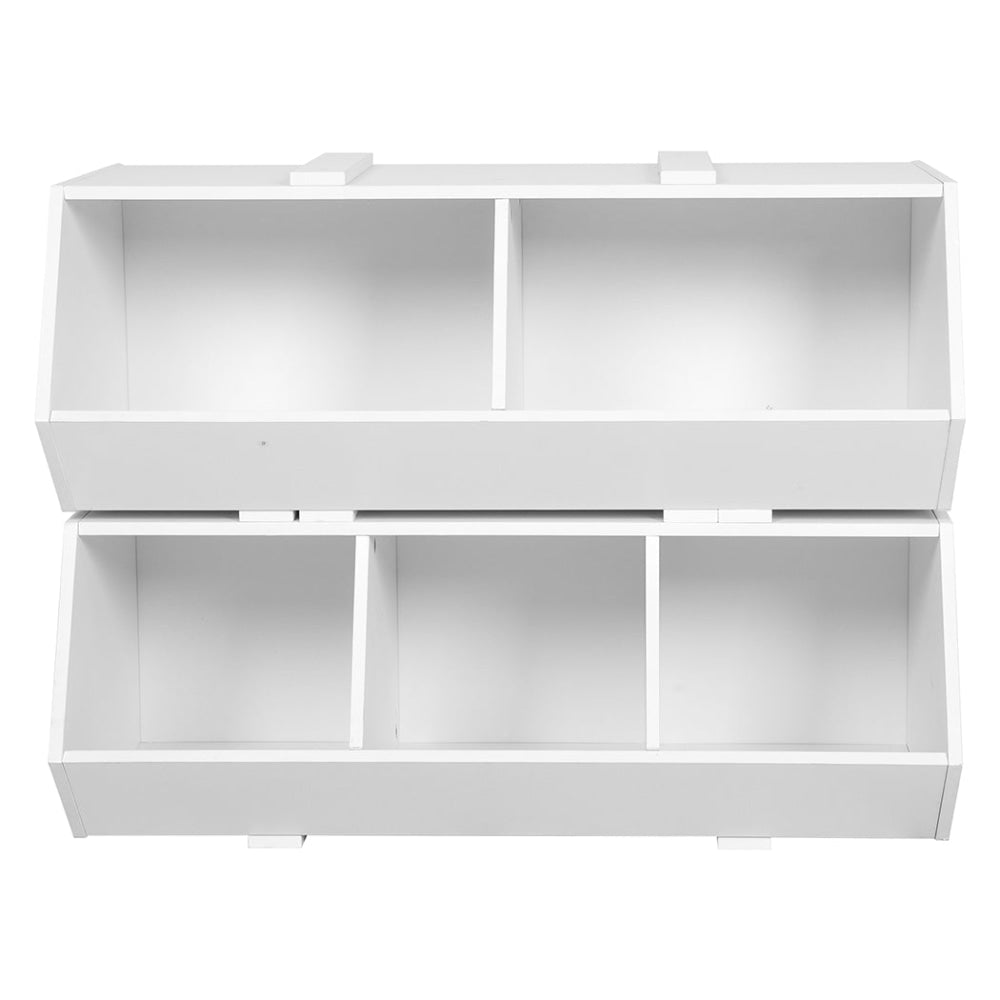 Levede Kids Toy Box Shelf Storage Cabinet Container Children Bookcase Organiser Furniture Fast shipping On sale