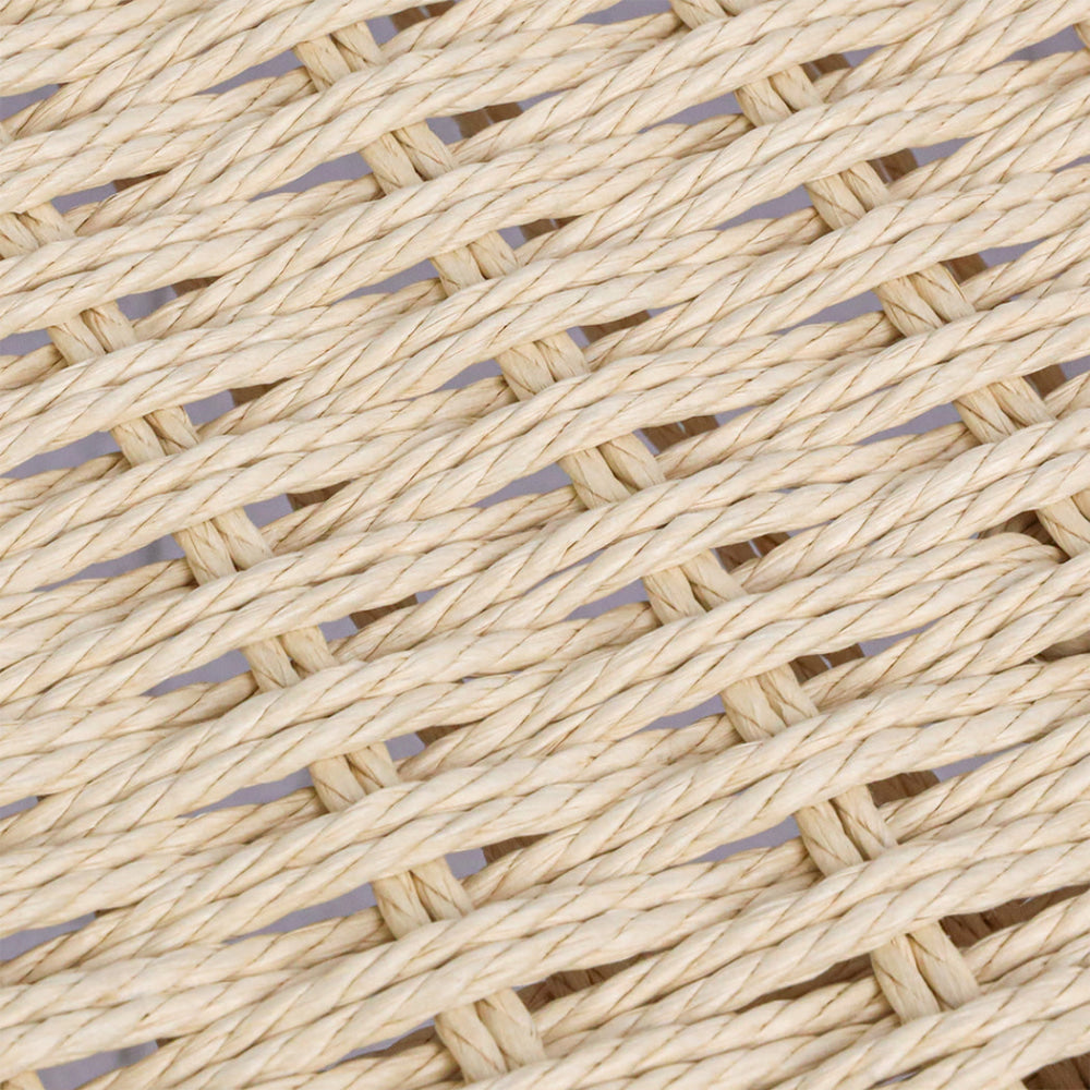 Levede Kraft Rope Ottoman Bench Seat Fast shipping On sale