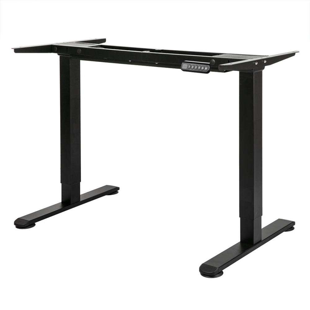 Levede Motorised Standing Desk Frame Only Dual Motor Electric Height Adjustable Black Office Fast shipping On sale