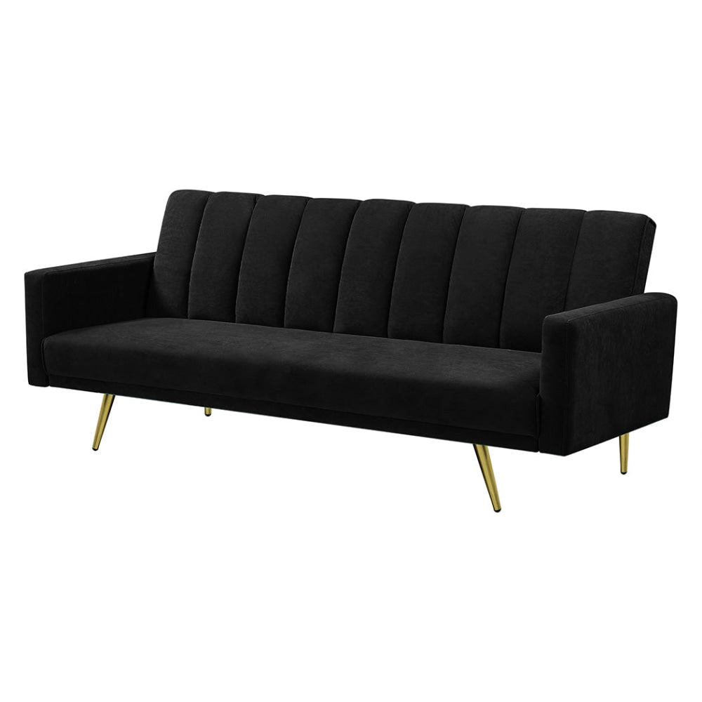 Momentous Living - Levede Sofa Bed Convertible Velvet Lounge Recliner ...