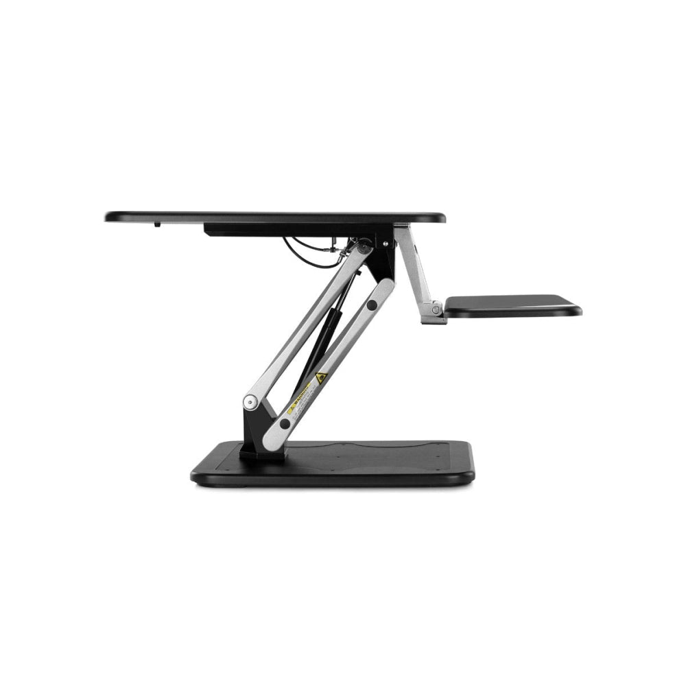 Lite Height Adjustable Sit Stand Computer office Desk Riser Small Black Office Fast shipping On sale
