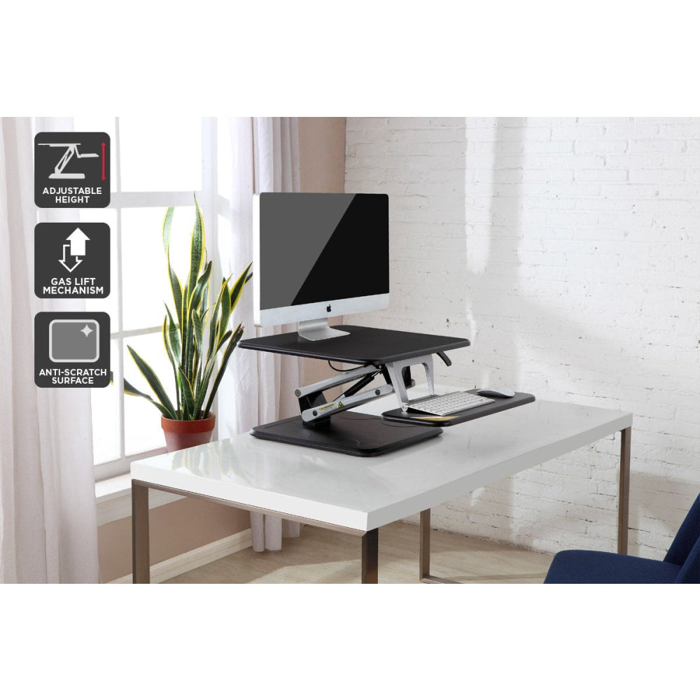 Momentous Living - Lite Height Adjustable Sit Stand Computer office ...