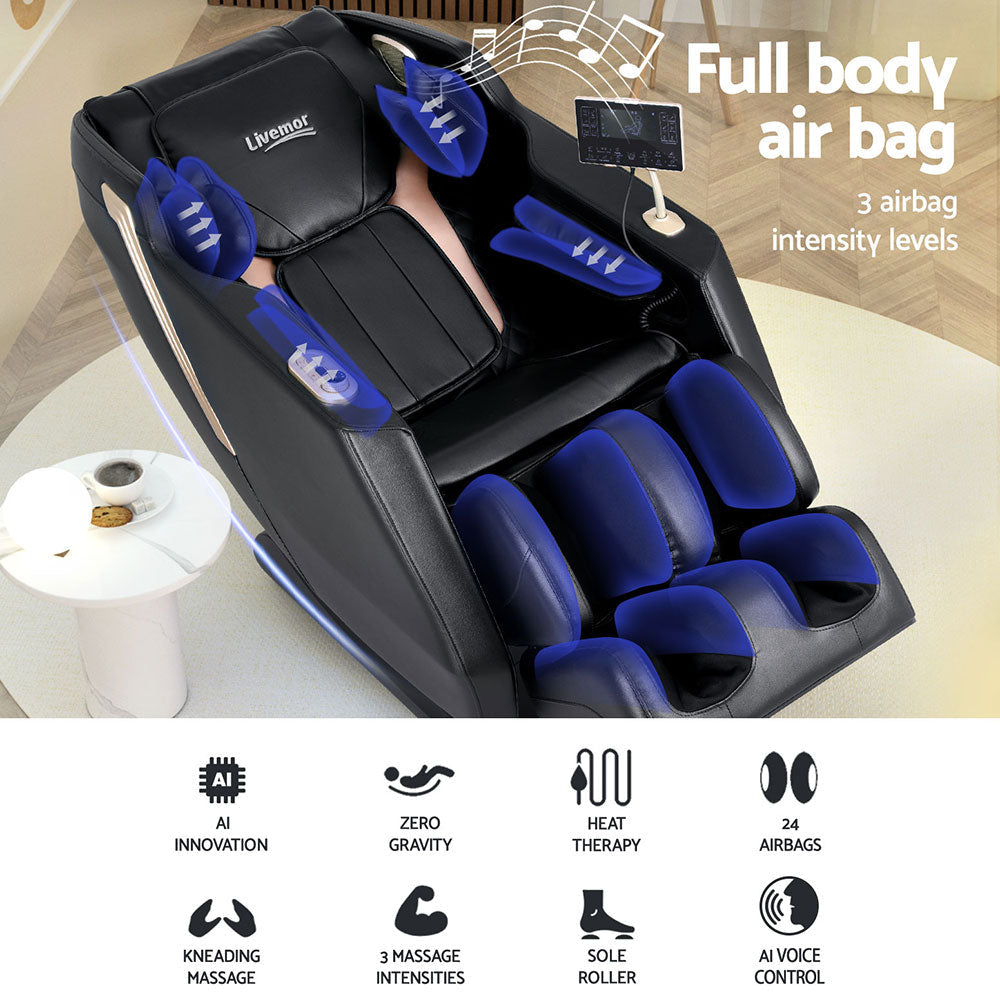 Livemor Massage Chair Electric Recliner Home Massager Baird Lounge Fast shipping On sale