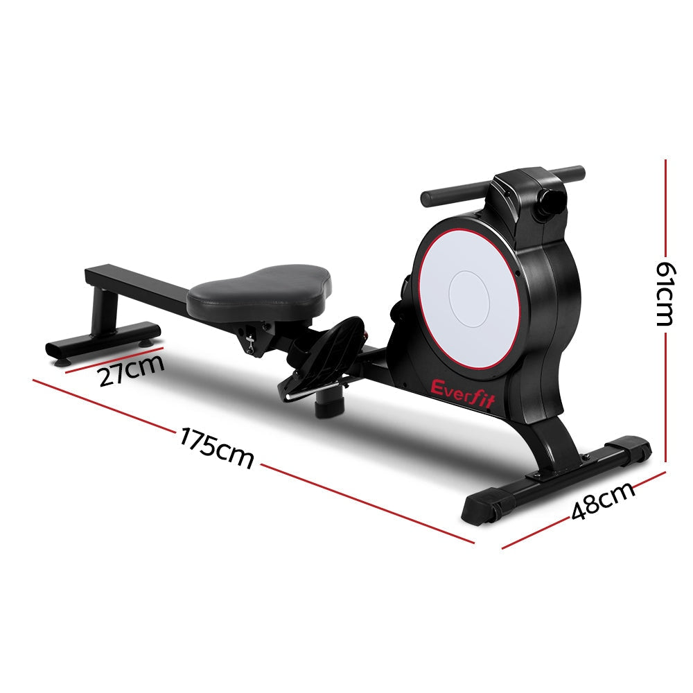 Magnetic Rowing Exercise Machine Rower Resistance Cardio Fitness Gym Sports & Fast shipping On sale