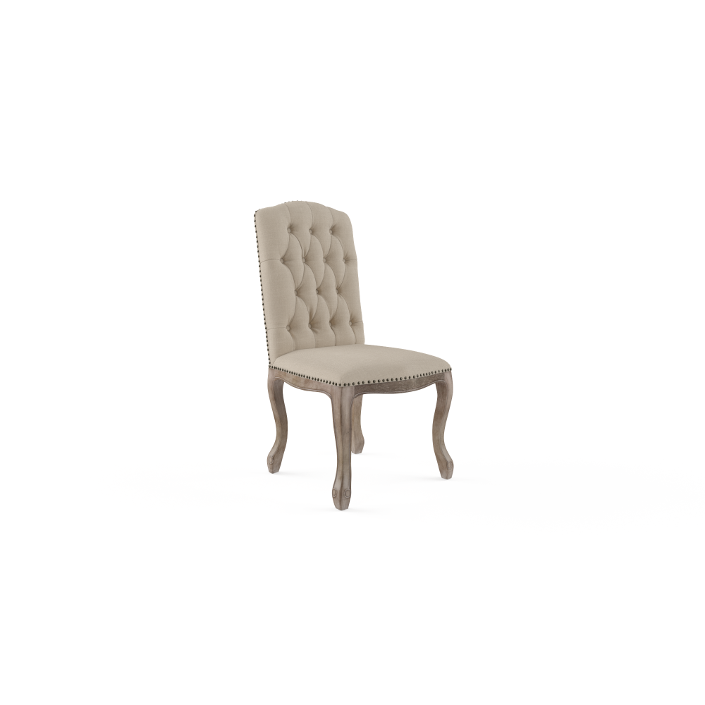 Marie Kitche Dining Chair French Beige Fast shipping On sale