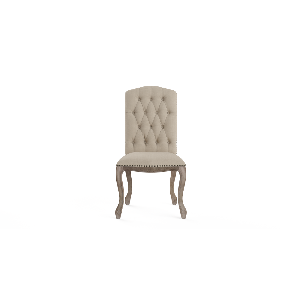 Marie Kitche Dining Chair French Beige Fast shipping On sale