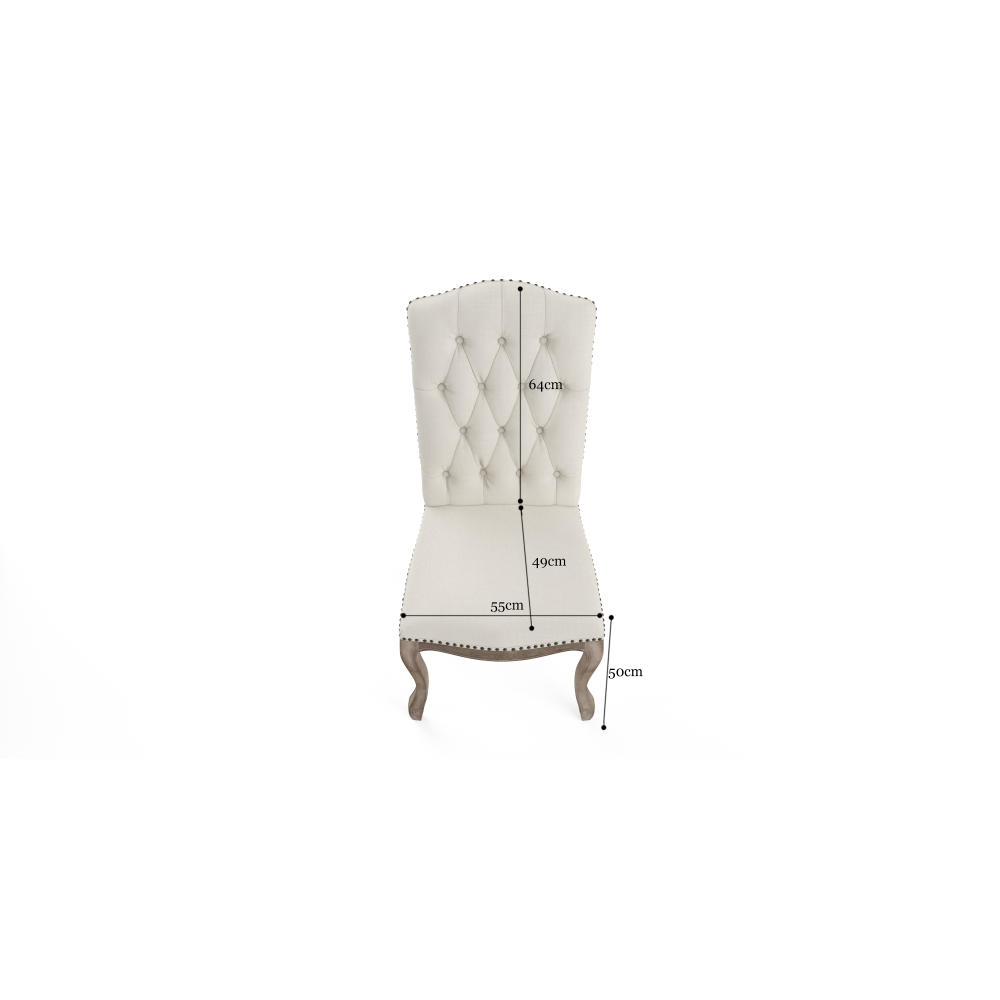 Marie Kitchen Dining Chair Classic Creme Fast shipping On sale