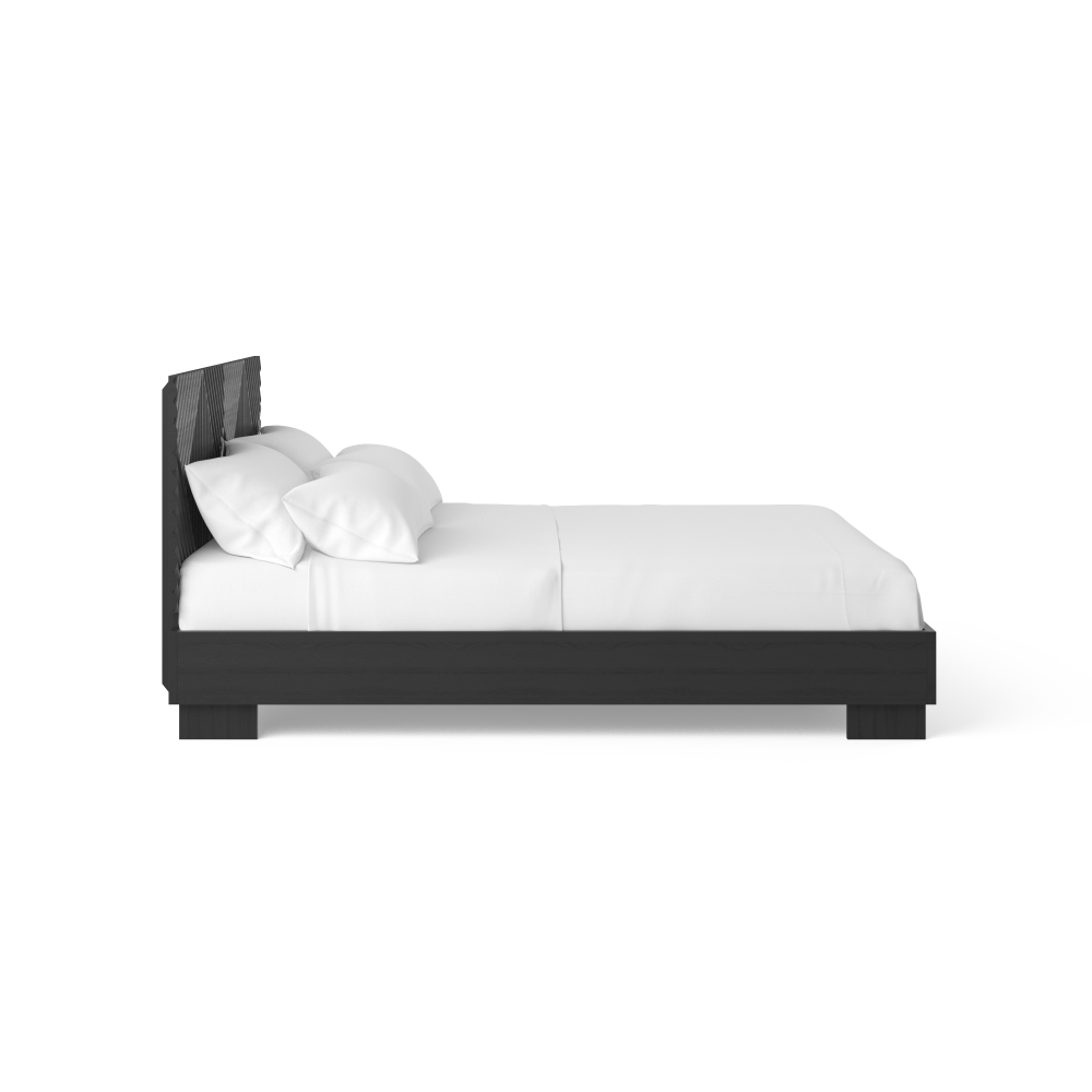 Marlon Bed Frame Black King Fast shipping On sale