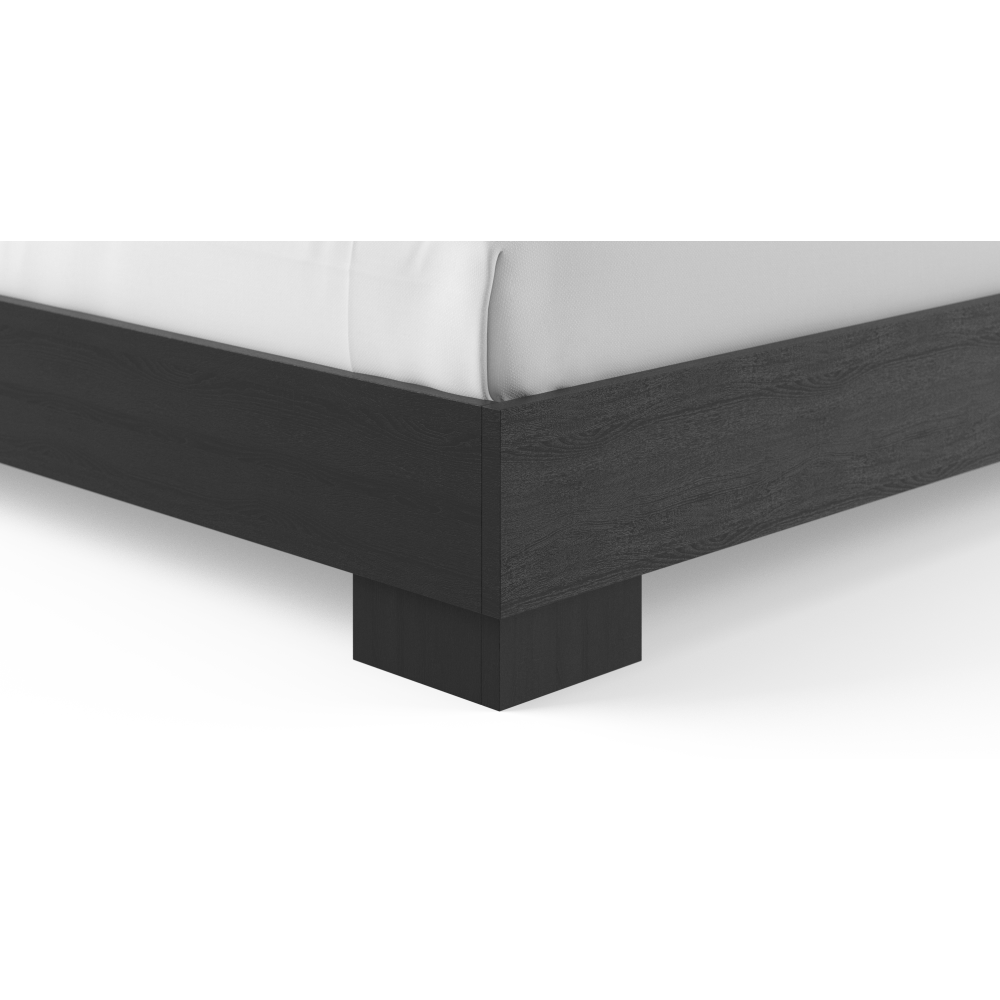 Marlon Bed Frame Black King Fast shipping On sale