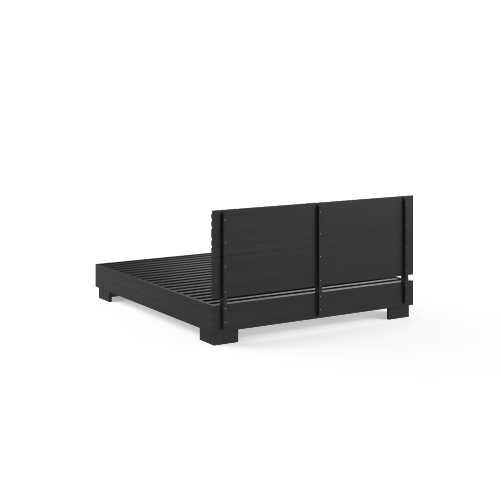 Marlon Bed Frame Black King Fast shipping On sale