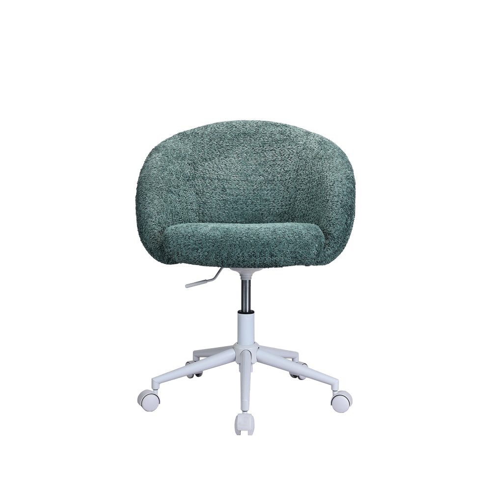 Marquin Boucle Fabric Computer Desk Task Office Working Chair Green Fast shipping On sale