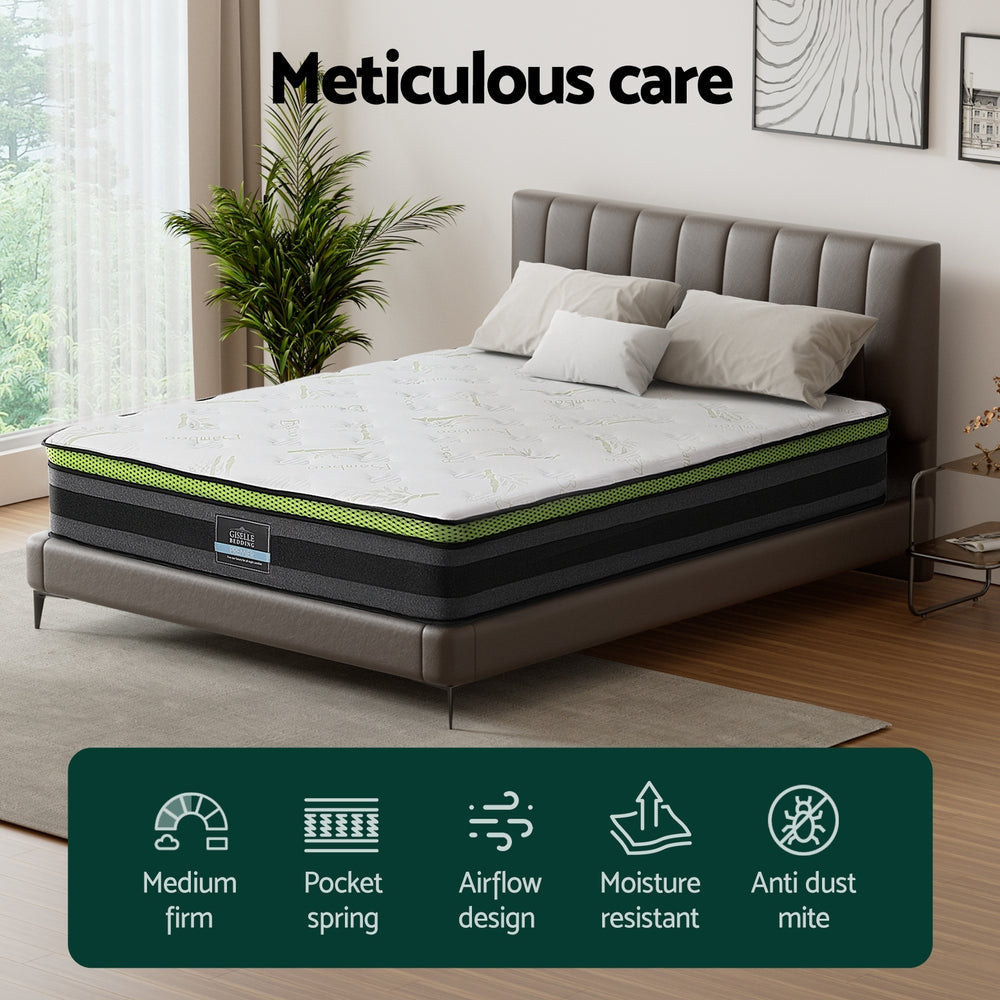 Mattress Cool Gel Foam 30cm Double Fast shipping On sale