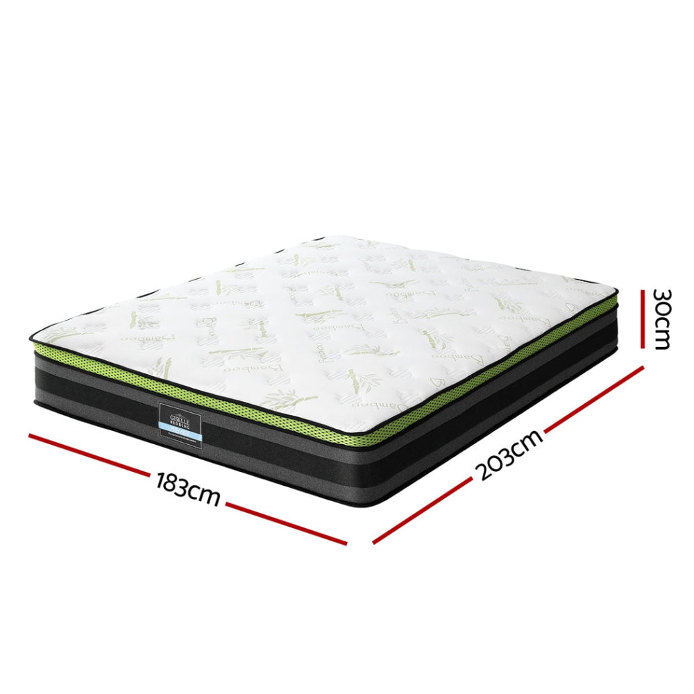 Mattress Cool Gel Foam 30cm King Fast shipping On sale