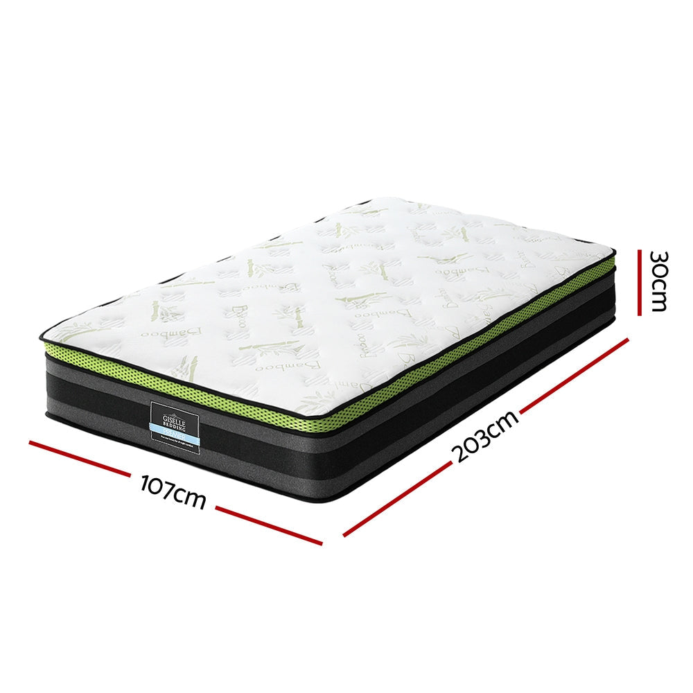 Mattress Cool Gel Foam 30cm King Single Fast shipping On sale