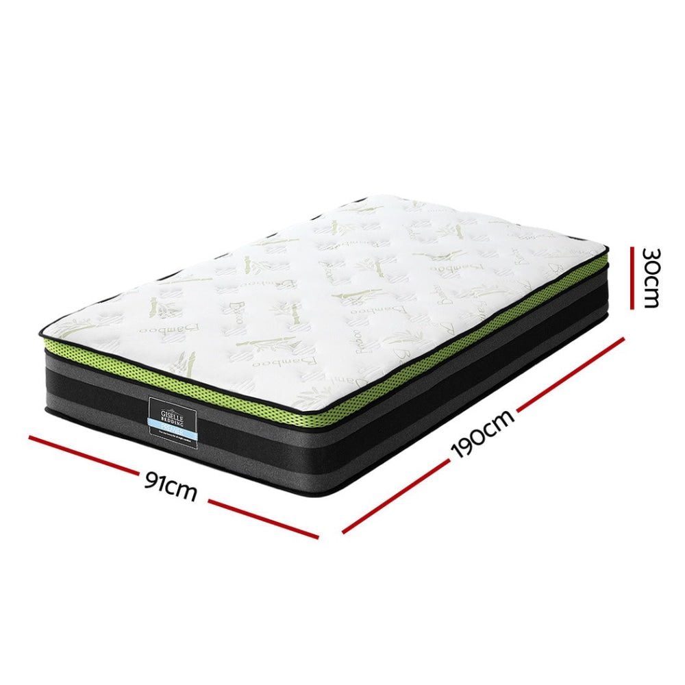 Mattress Cool Gel Foam 30cm Single Fast shipping On sale