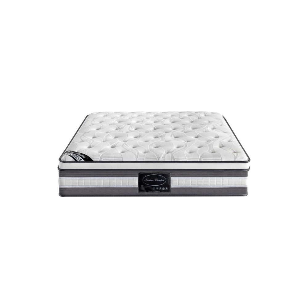 Mattress Euro Top King Single Size Pocket Spring Coil with Knitted Fabric Medium Firm 34cm Thick Fast shipping On sale