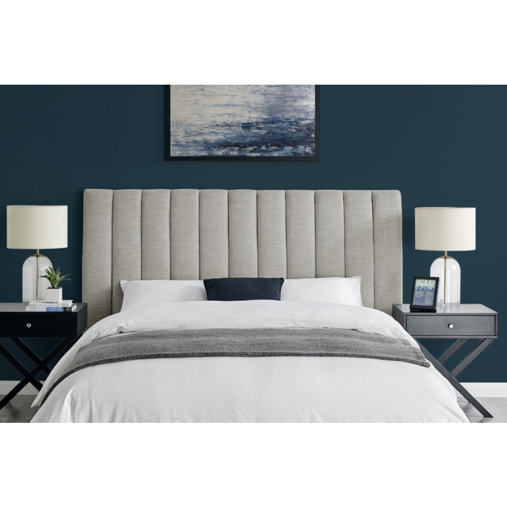 Megan Bed Head Cloud Grey Fast shipping On sale