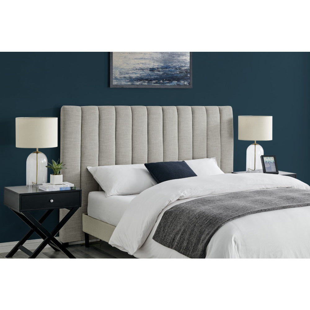 Megan Bed Head Cloud Grey Fast shipping On sale