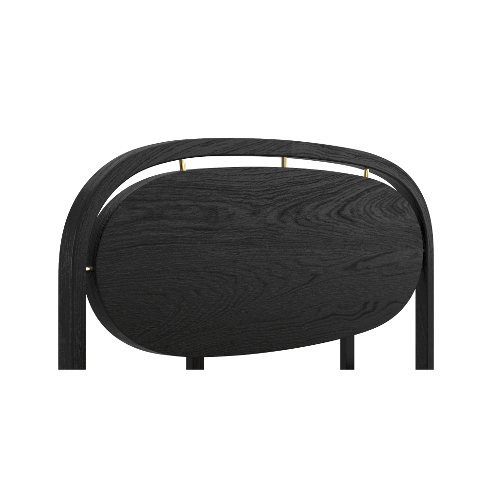 Melody Bed Frame Java Black Queen Fast shipping On sale