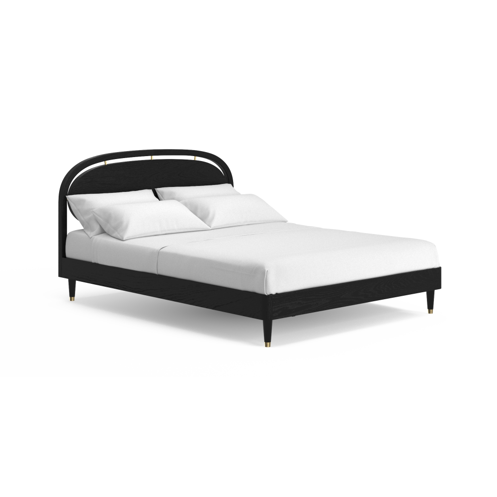 Melody Bed Frame Java Black Queen Fast shipping On sale