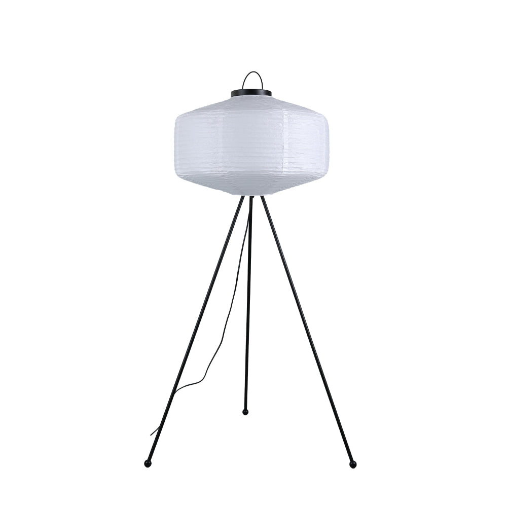 Merce Modern Metal Tripod Base Paper Shade Standing Floor Light Lamp White/Black Fast shipping On sale