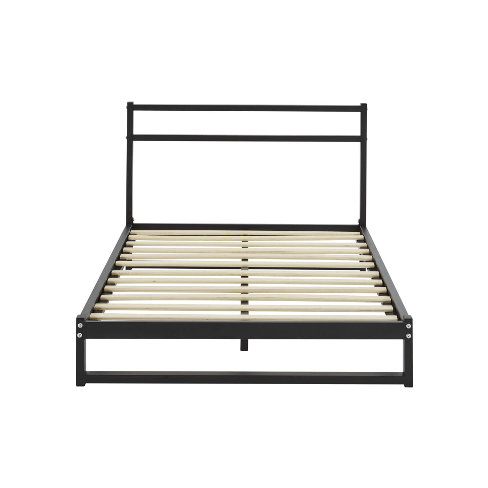 Michelle Metal Bed Frame Double Size Black Fast shipping On sale