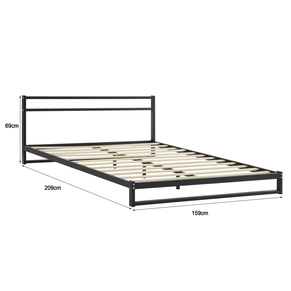 Michelle Metal Bed Frame Black Fast shipping On sale