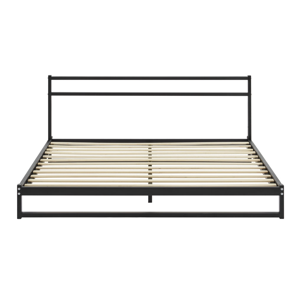 Michelle Metal Bed Frame Double Size Black Fast shipping On sale