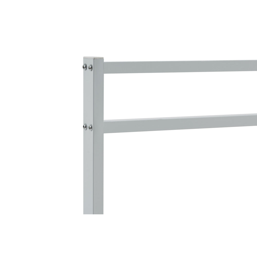 Michelle Metal Bed Frame Single Size White Fast shipping On sale
