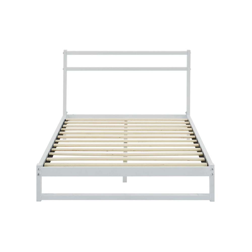 Michelle Metal Bed Frame Single Size White Fast shipping On sale