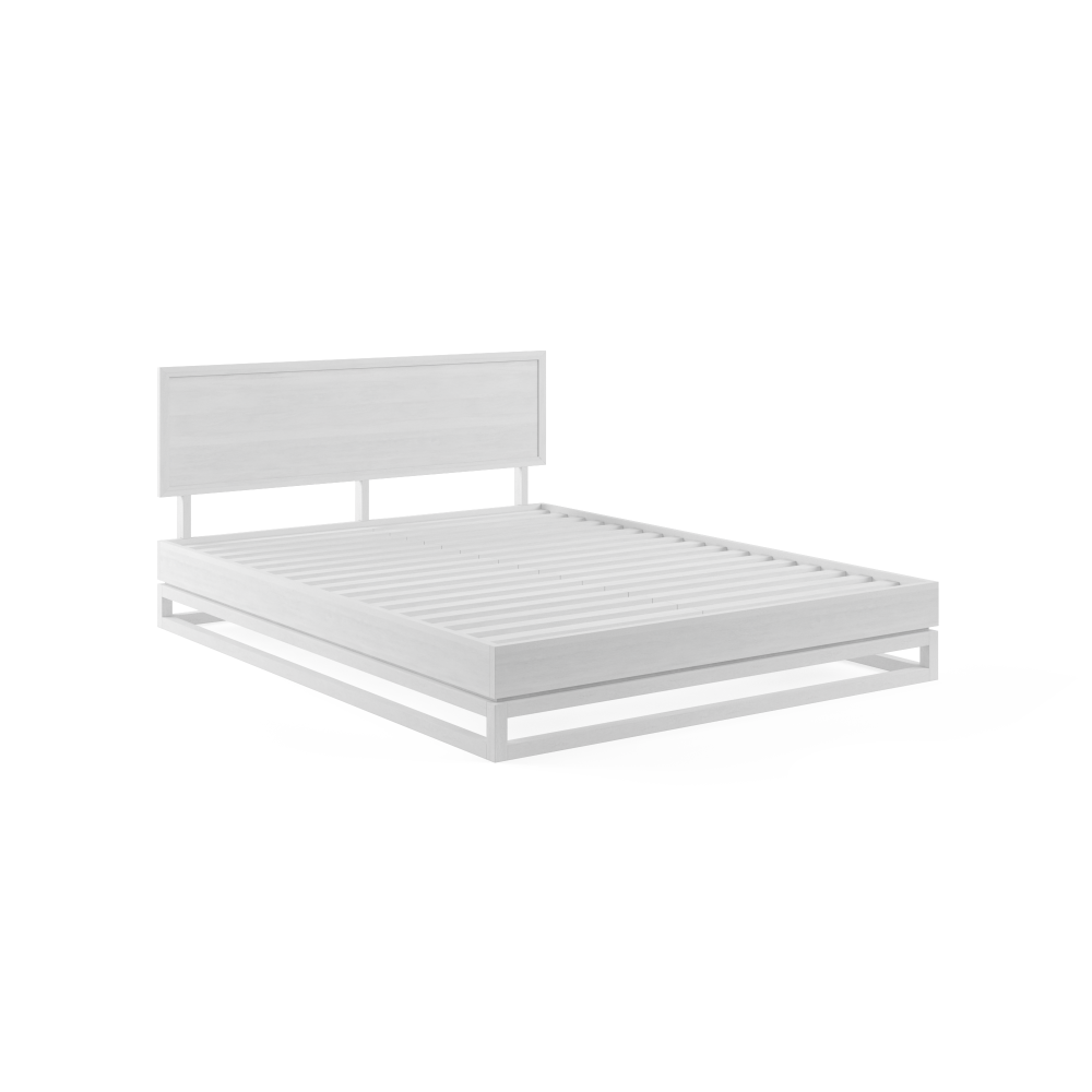 Monterey Hamptons Style Bed Frame White Wash Queen Fast shipping On sale