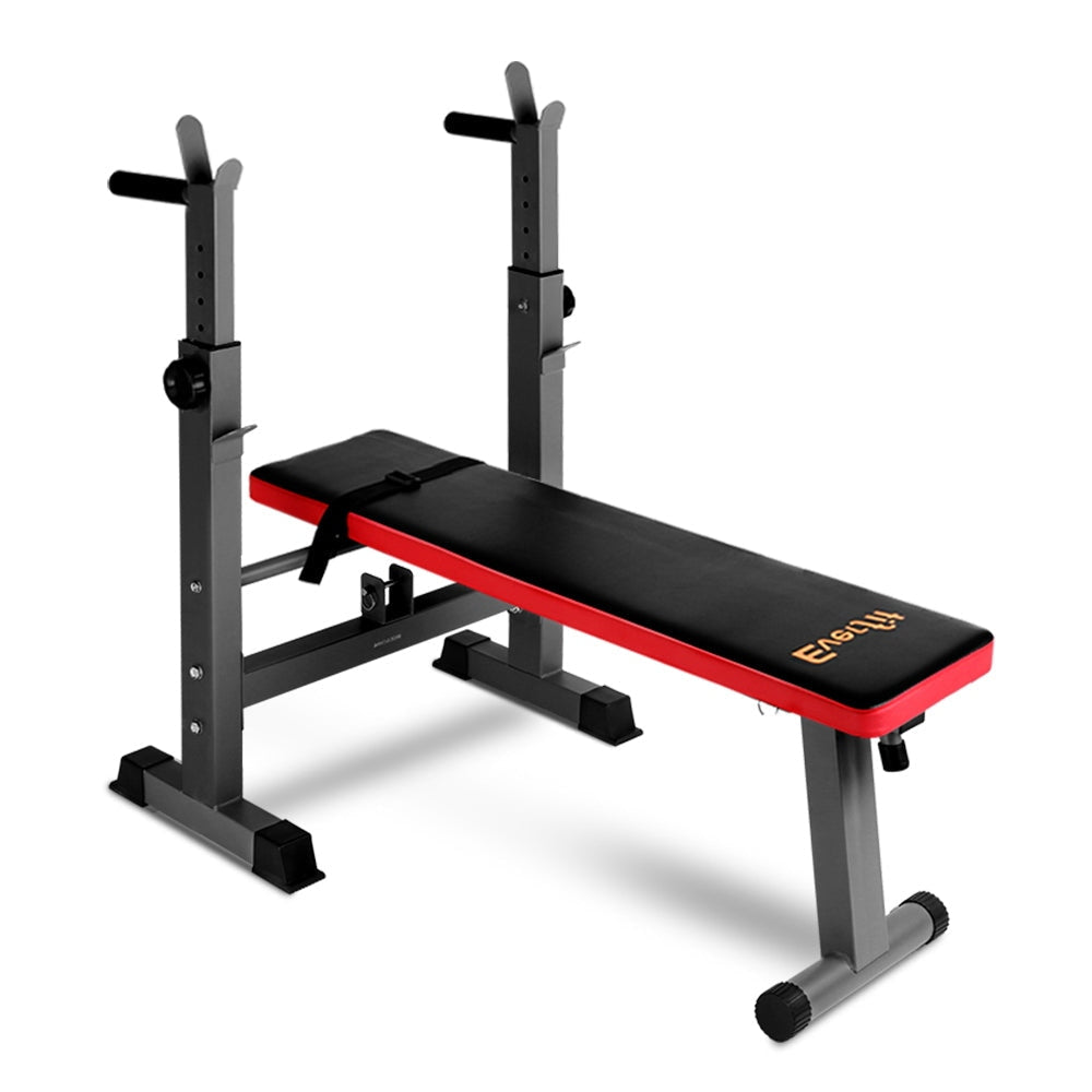 Multi - Station Weight Bench Press Weights Equipment Fitness Home Gym Red Sports & Fast shipping On sale