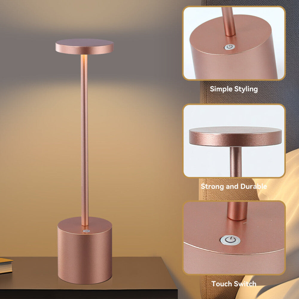 Neona Portable LED Kitchen Bar Single Pendant Light - Copper Table Lamp Fast shipping On sale