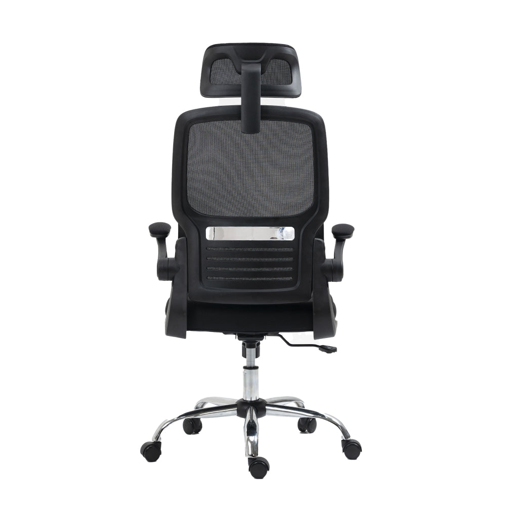 Nia High Mesh Back Facbric Seat Ergonomic Computer Office Working Chair Black Fast shipping On sale