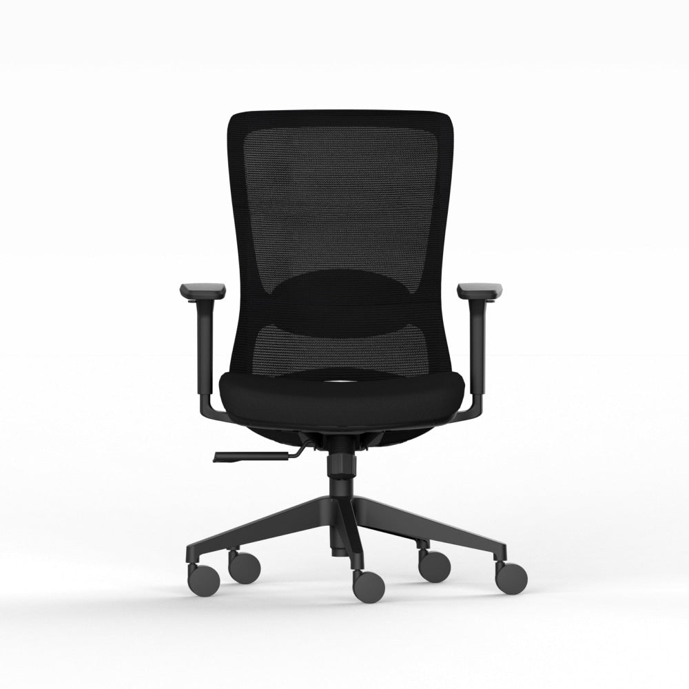 Nova Mesh Back Fabric Seat Executive Computer Office Working Chair Black Fast shipping On sale