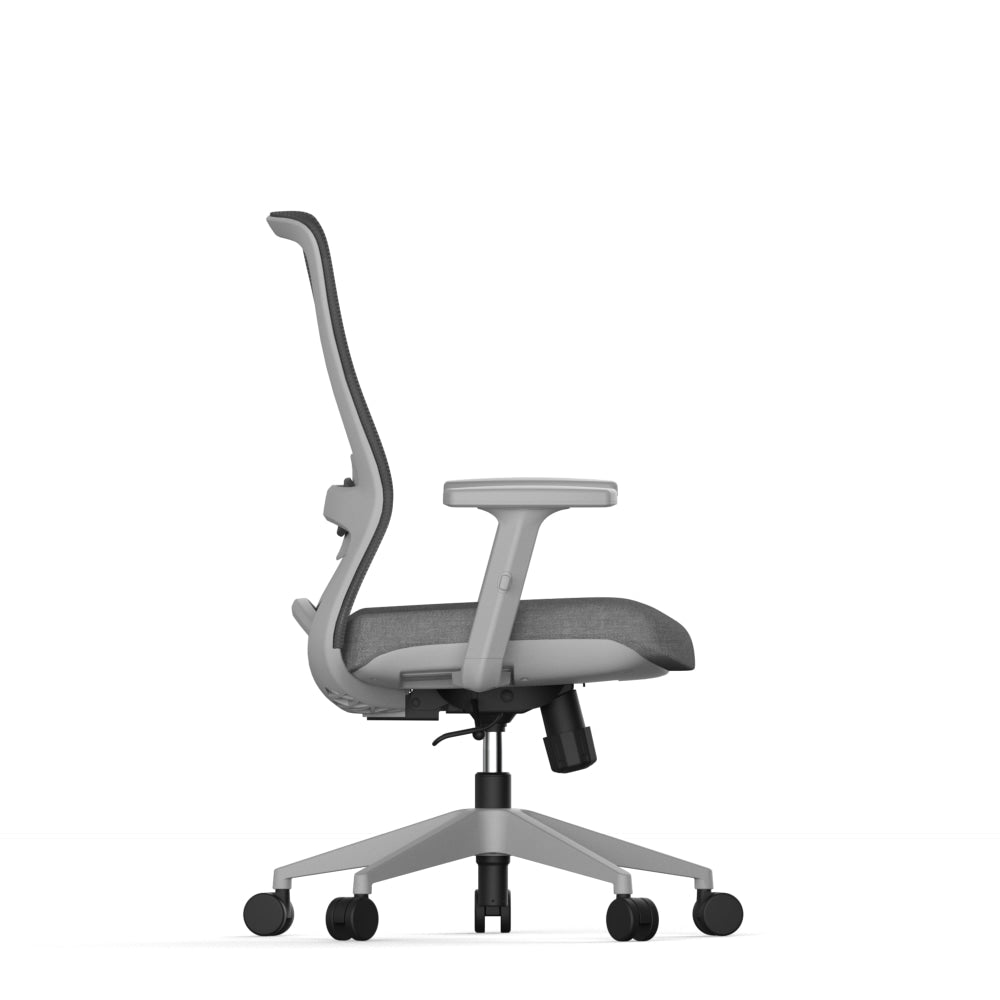 Nova Mesh Back Fabric Seat Executive Computer Office Working Chair Black White Fast shipping On sale