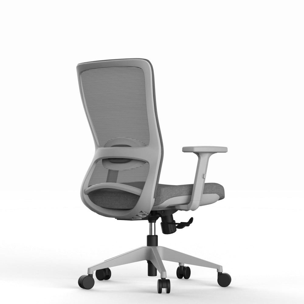 Nova Mesh Back Fabric Seat Executive Computer Office Working Chair Black White Fast shipping On sale