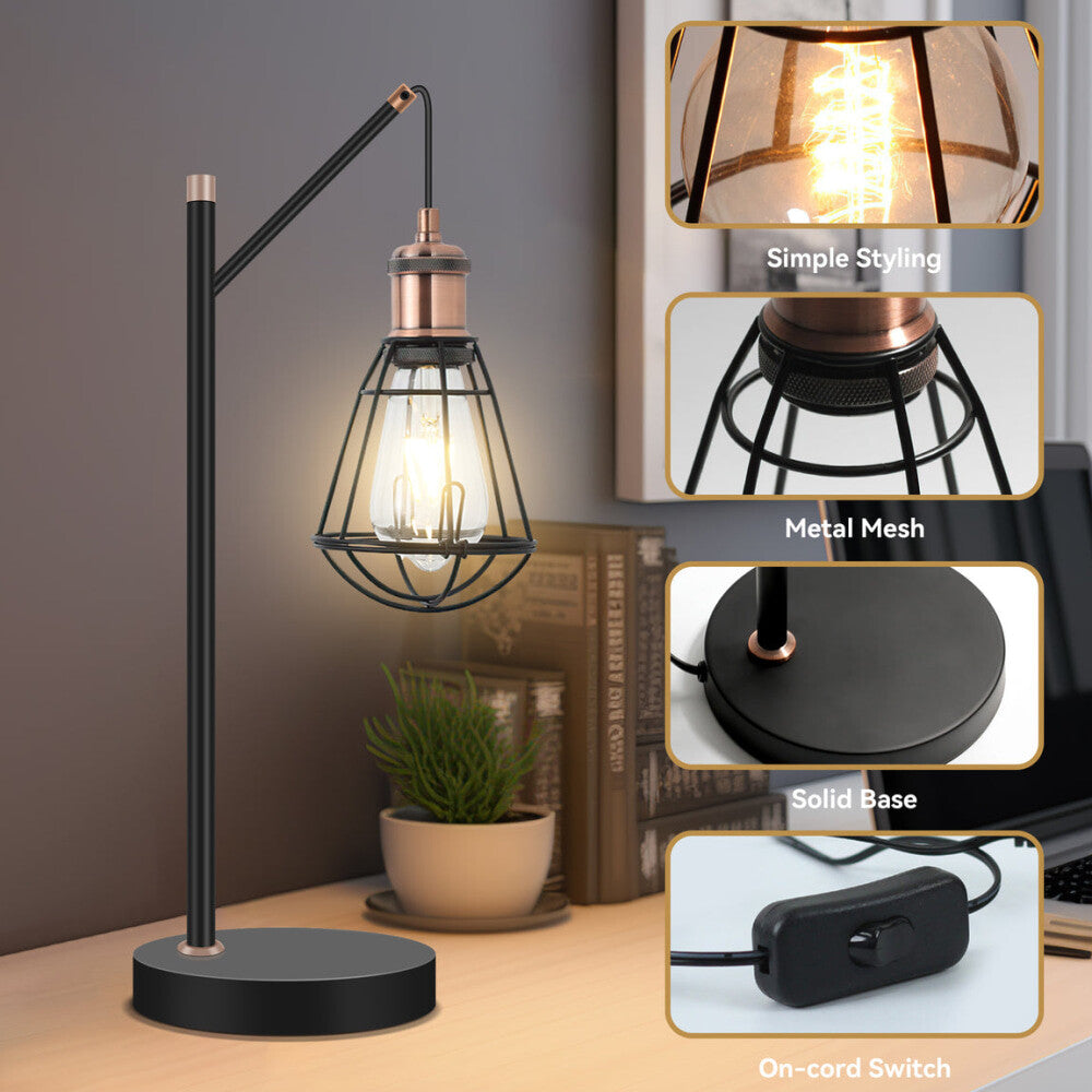 Nova Modern Elegant Table Lamp Desk Light - Black Fast shipping On sale